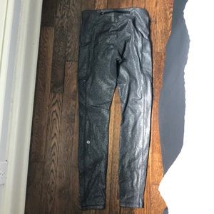 LIMITED EDITION Lululemon Shimmery Speed Up Tight